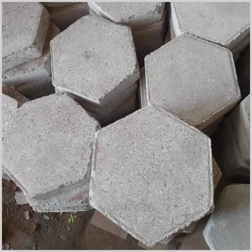 Paving Segi Enam modern untuk taman