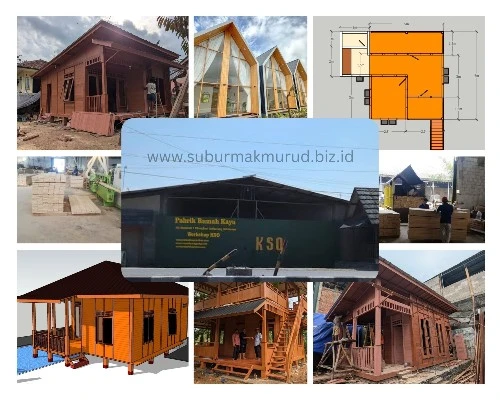 jasa bangun rumah kayu berpengalaman di batang